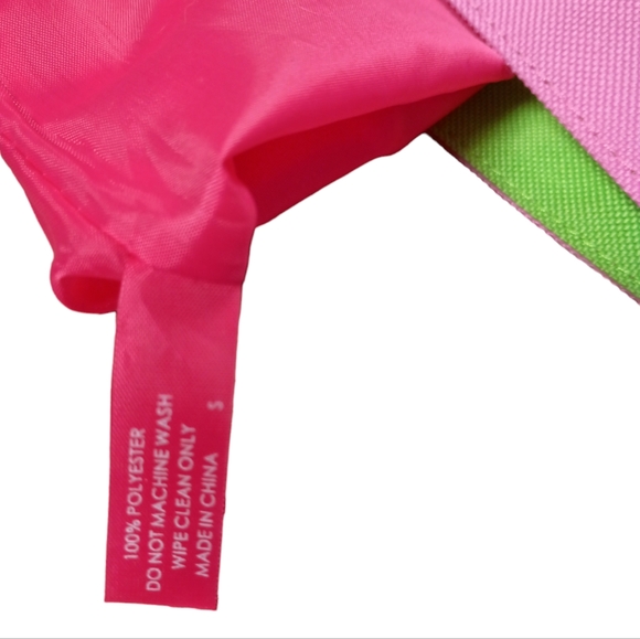 Lilly Pulitzer Estee Lauder Women's Tote Lilly's Lemon Print Bag Carryall 17"X14 - Picture 5 of 6